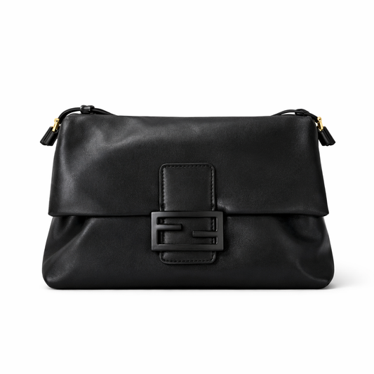Fendi Mamma Baguette leather crossbody