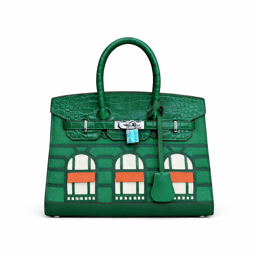 limited edition Hermès Birkin Sellier 20 Faubourg | Green