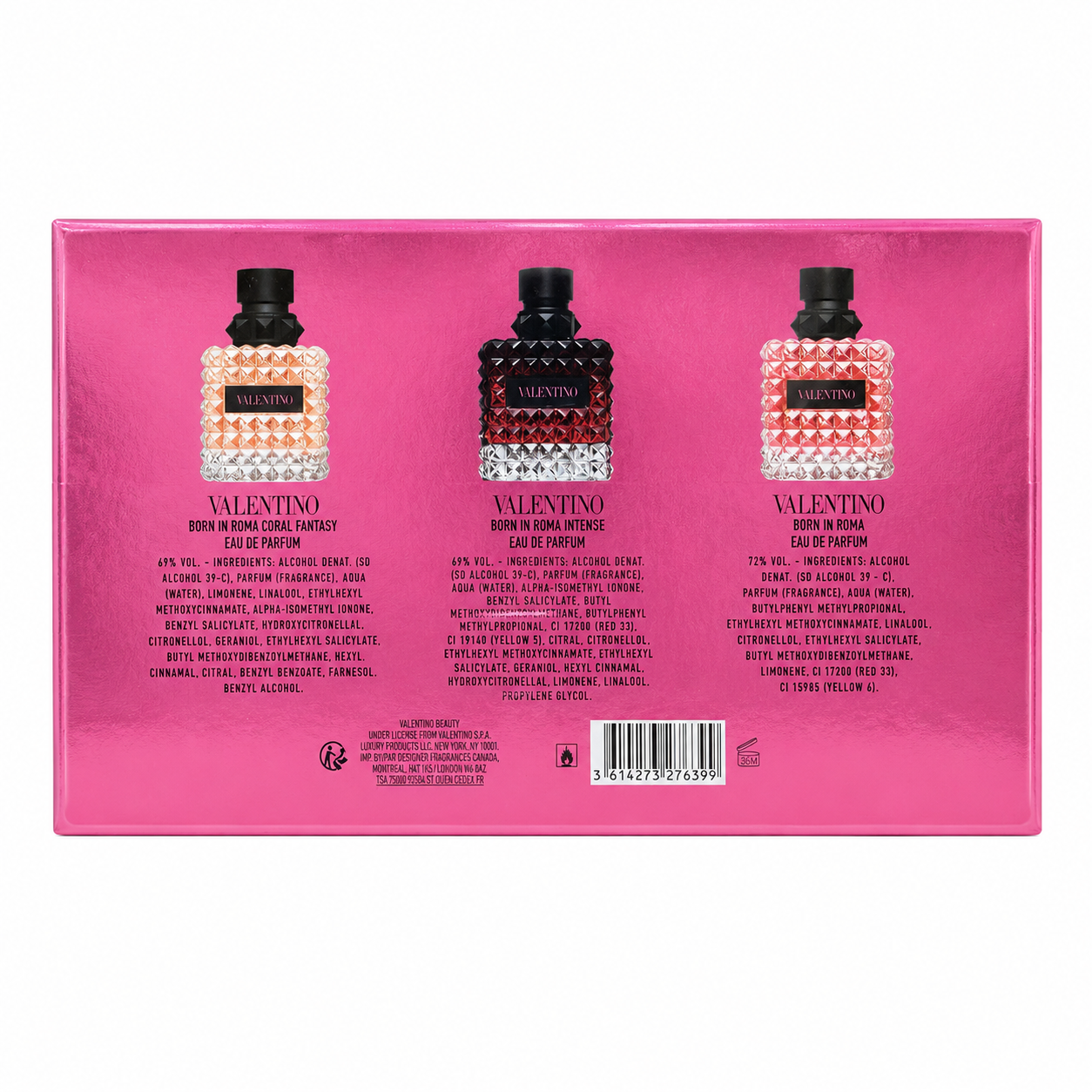 Valentino born in roma women Set ( 30 ml x 3 )
