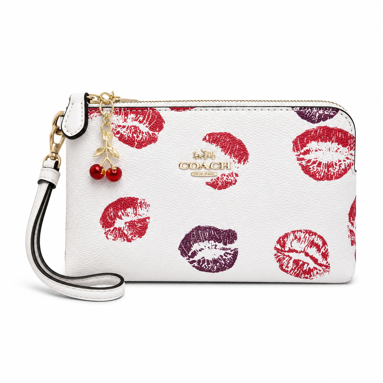 Coach Large Corner Zip Wristlet