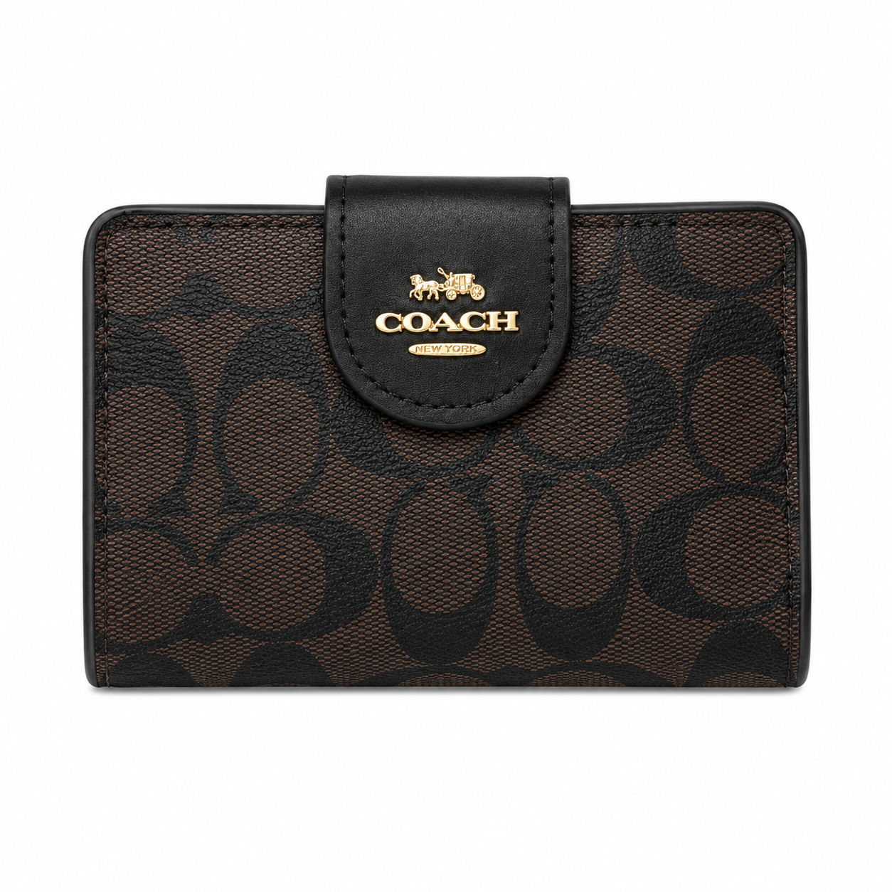 Coach Medium Corner Zip Wallet