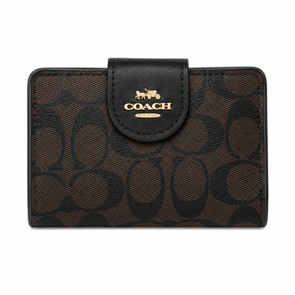 Coach Medium Corner Zip Wallet