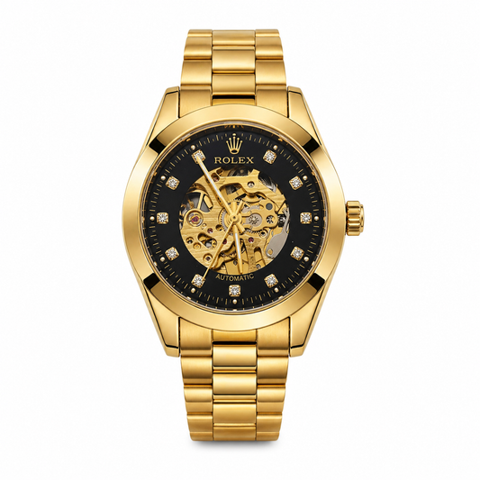 Rolex open heart automatic movement