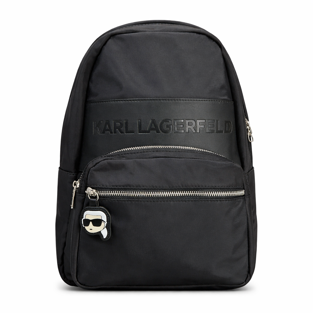 Karl Lagerfeld Kids logo-embellishment backpack