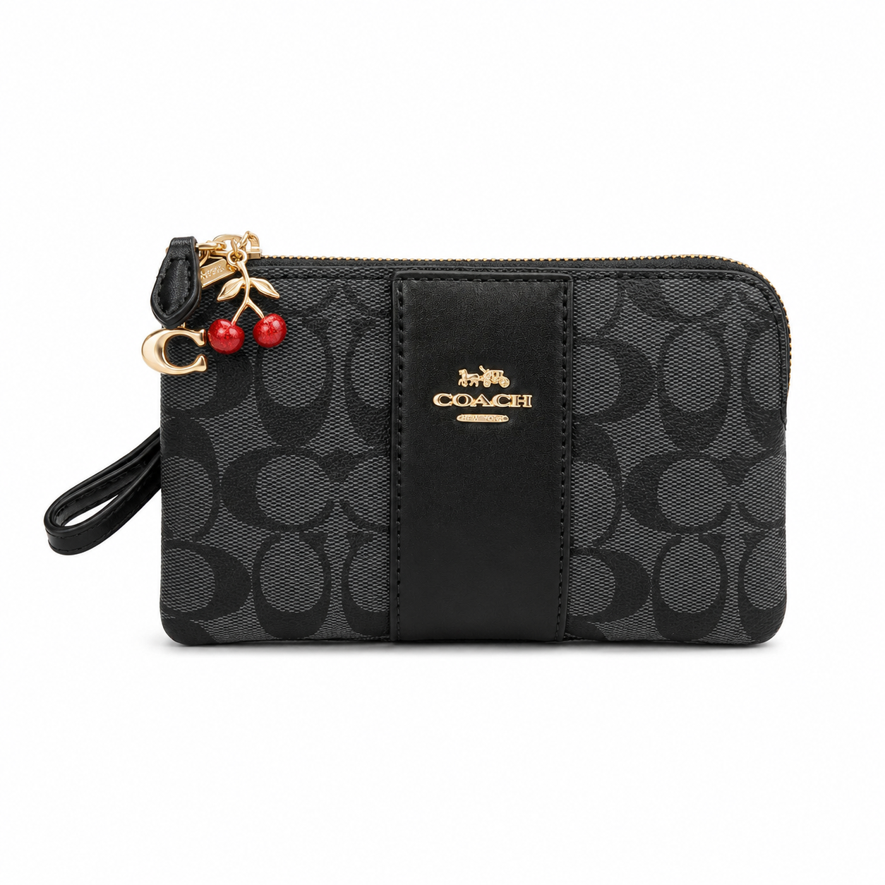 Coach Large Corner Zip Wristlet