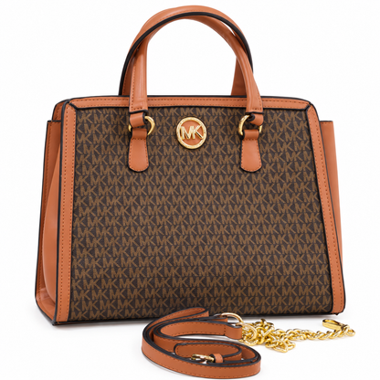 Michael Michael Kors Chantal Small Logo Messenger Bag