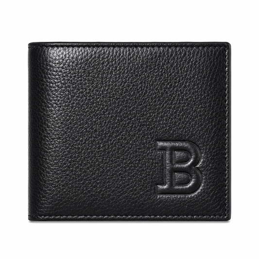 Bally embossed leather wallet