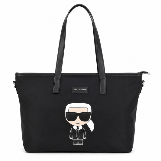 Karl Lagerfeld K/Ikonik nylon tote bag