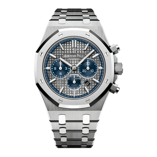 Silver Audemars Piguet Chronograph | Grey