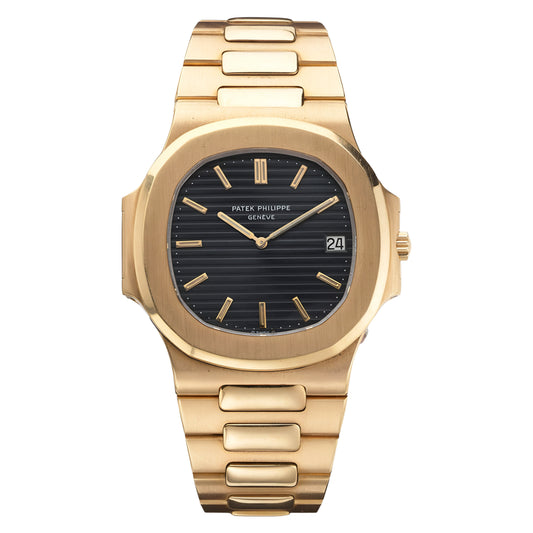 Gold Patek Philippe Nautilus | Black