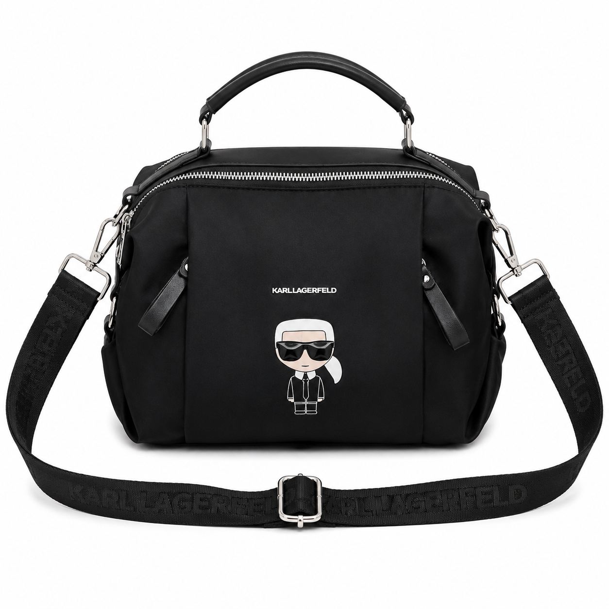 Karl Lagerfeld K/Ikonik nylon bag
