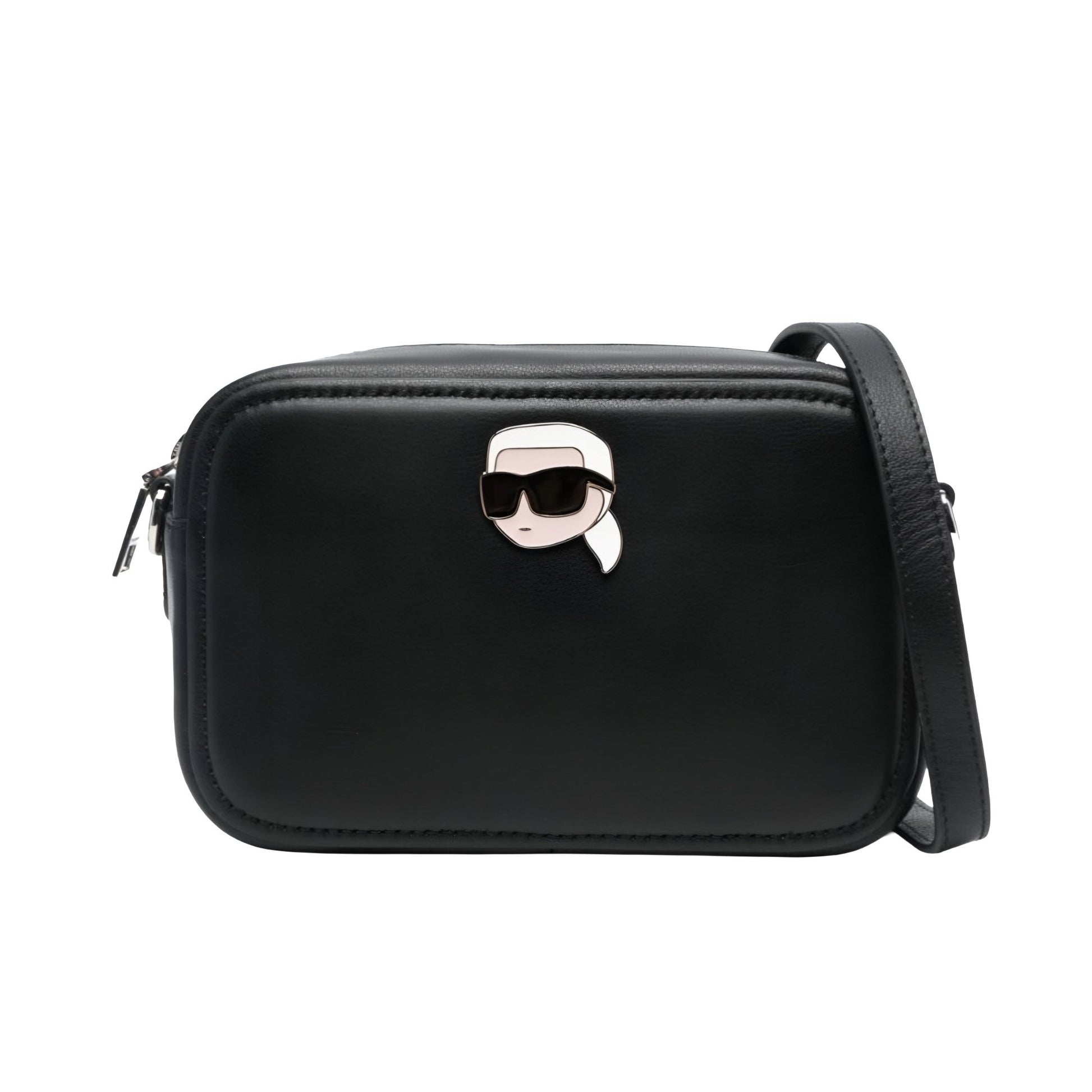 Karl Lagerfeld Ikon Pin leather camera bag - Legend Shop Lb