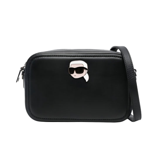 Karl Lagerfeld Ikon Pin leather camera bag - Legend Shop Lb