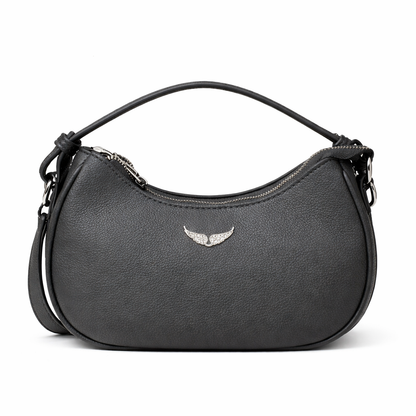 Zadig & Voltaire Moonrock grained leather handbag