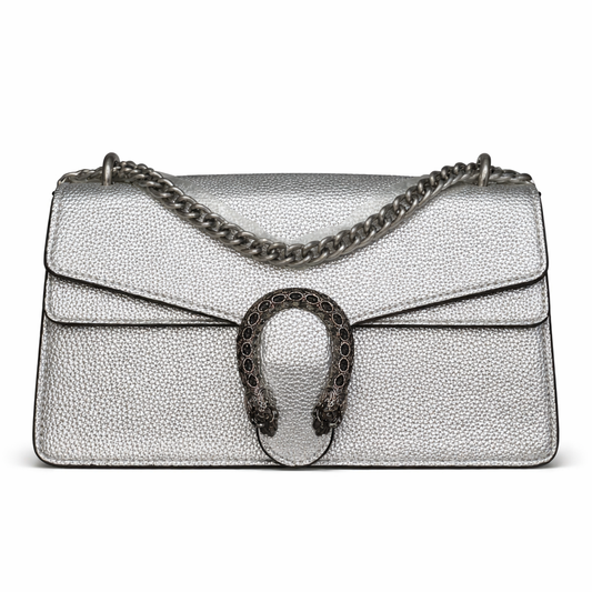 Gucci Metallic Calfskin Super Mini Dionysus Shoulder Bag