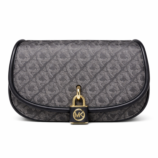 Michael Kors Mila Small Empire Signature Logo Shoulder Bag