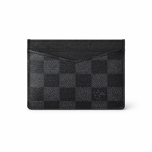 Louis Vuitton Monogram & Beige Triple Card Holder