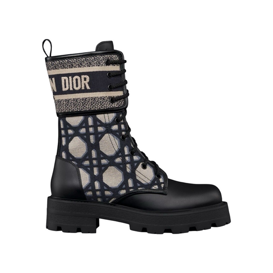 Christian Dior Calfskin D-Major Ankle Boot