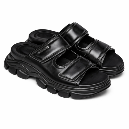 Charles & Keith Dash Double Strap Flatform Sandals