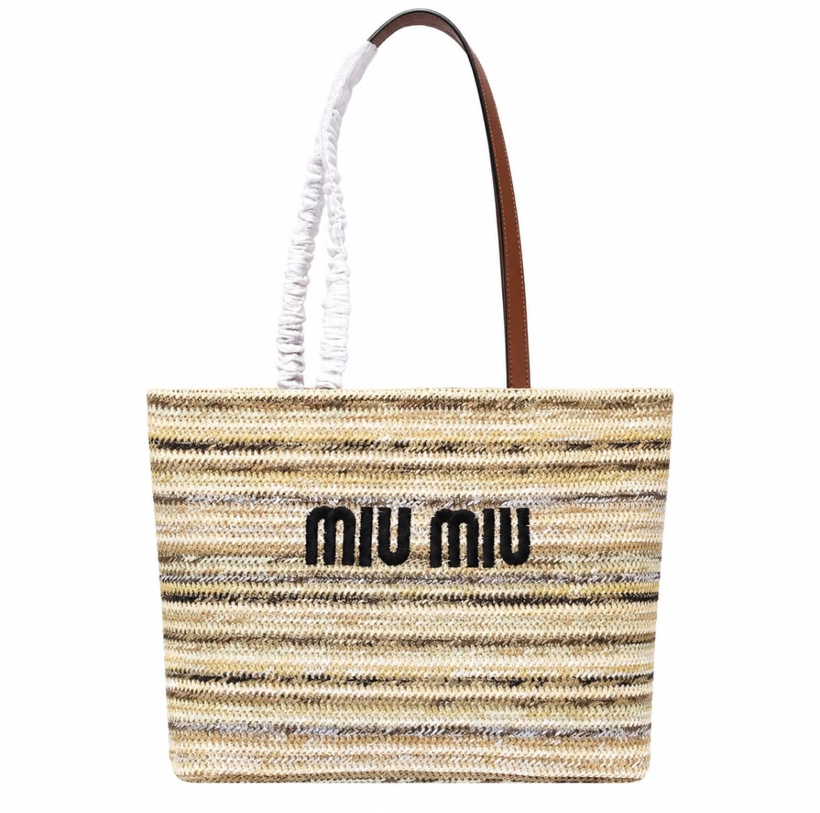 Miu Miu crochet tote bag