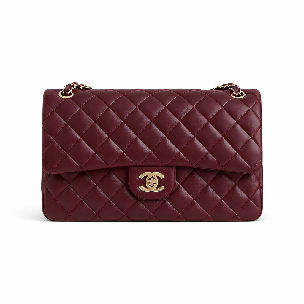 Chanel Lambskin Quilted Medium Double Flap bag