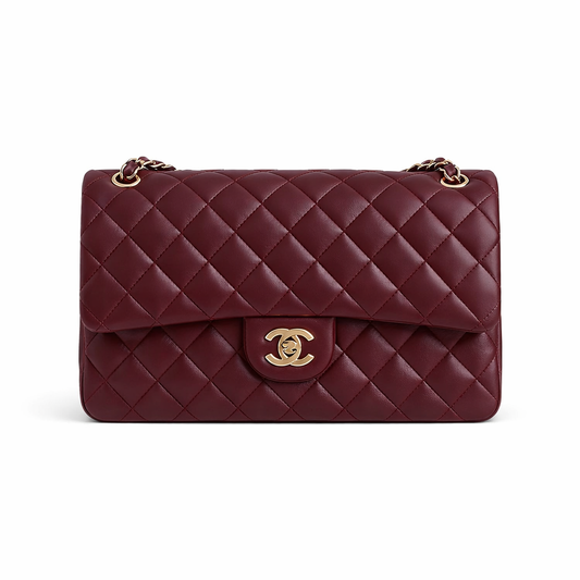 Chanel Lambskin Quilted Medium Double Flap bag