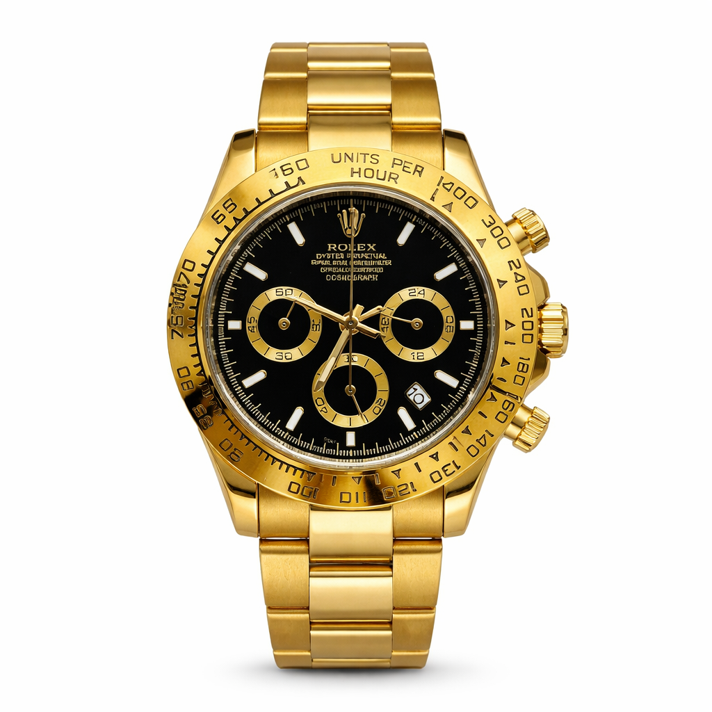 Rolex Cosmograph Daytona in 18 ct yellow gold color