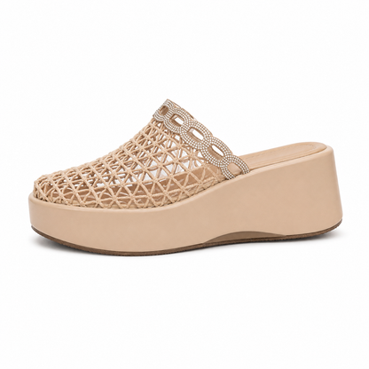 Platform wedge sandals
