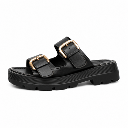 Tamaris chunky slider sandals