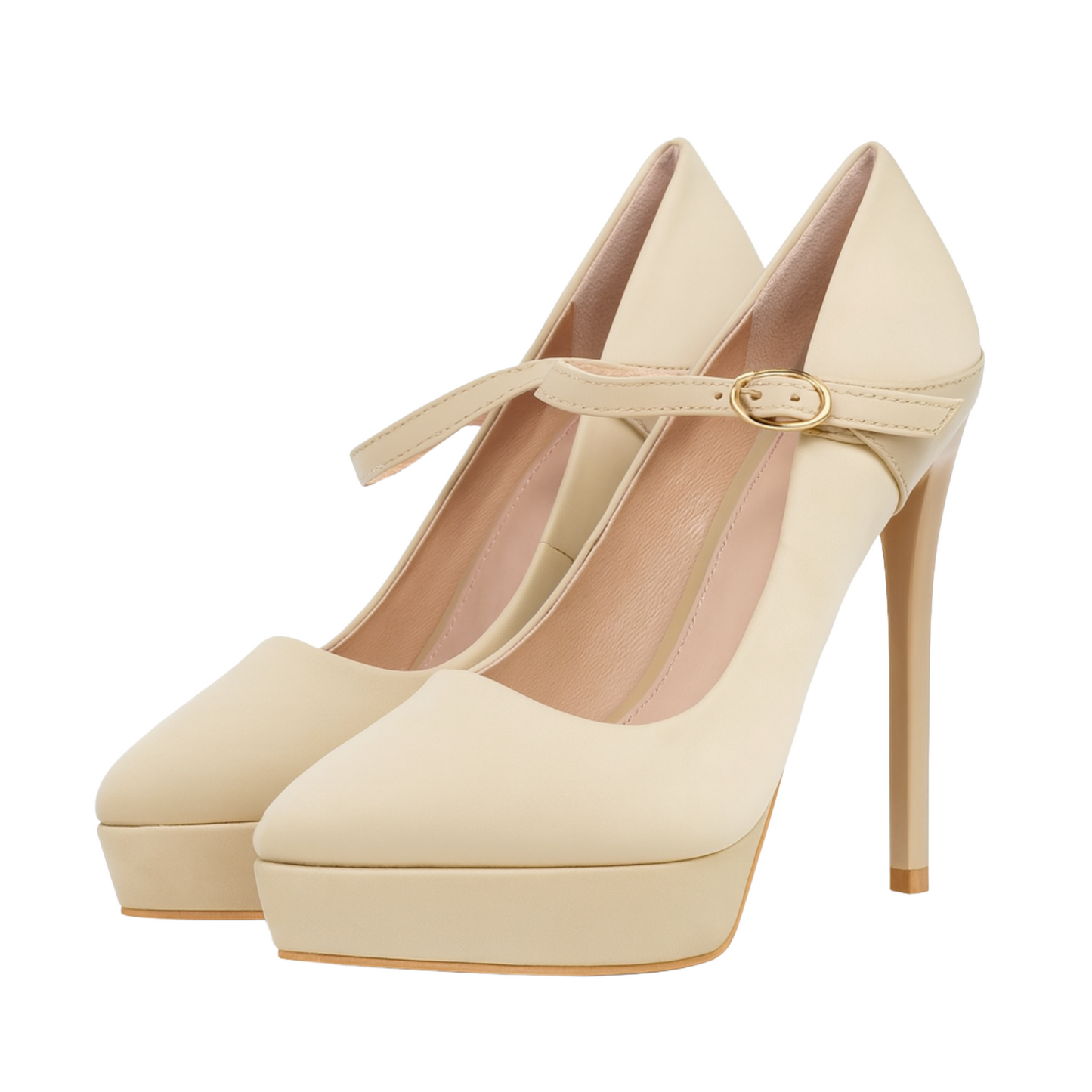 New Classic High Heels | Beige