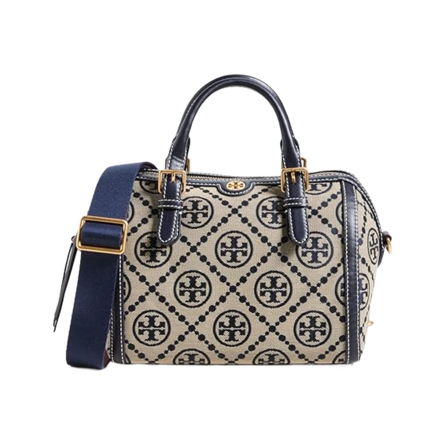 Tory Burch T Monogram Petite Barrel Bag