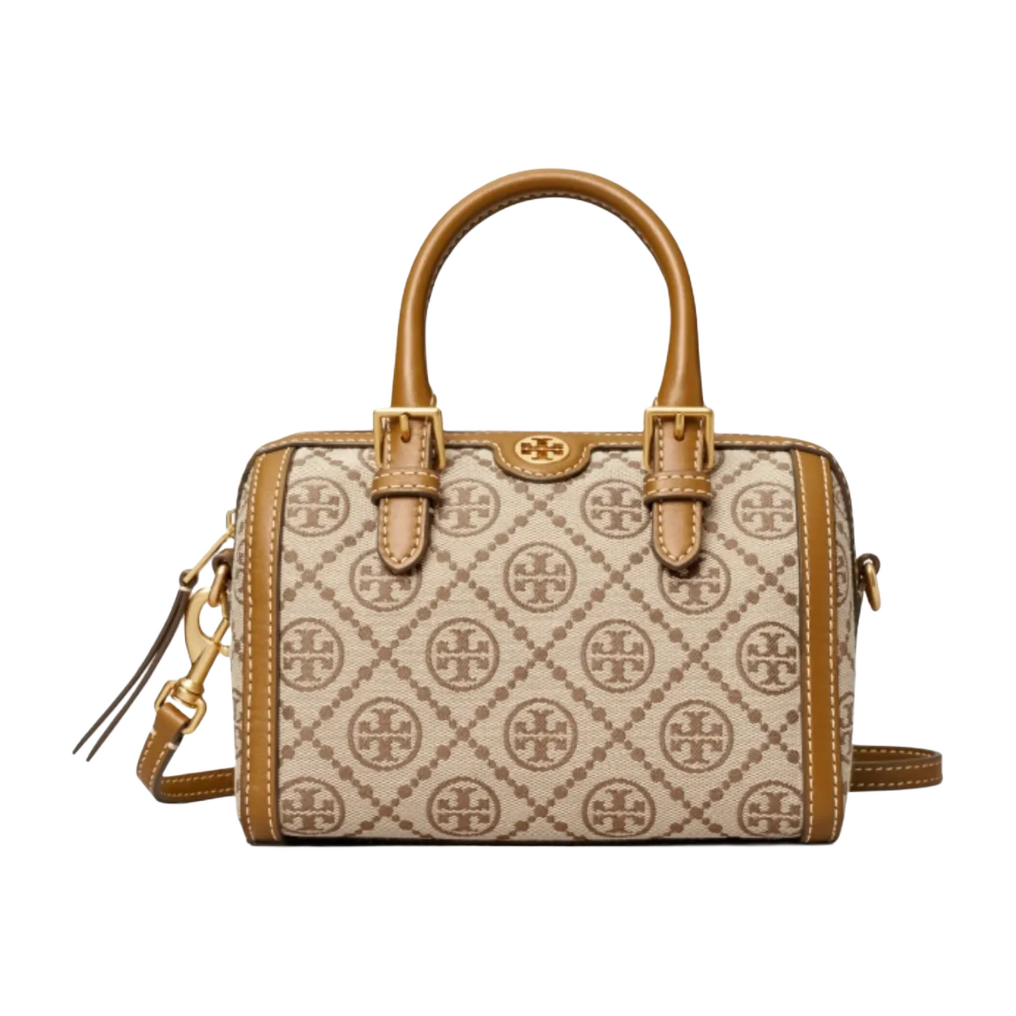 Tory Burch T Monogram Petite Barrel Bag