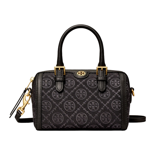 Tory Burch T Monogram Petite Barrel Bag