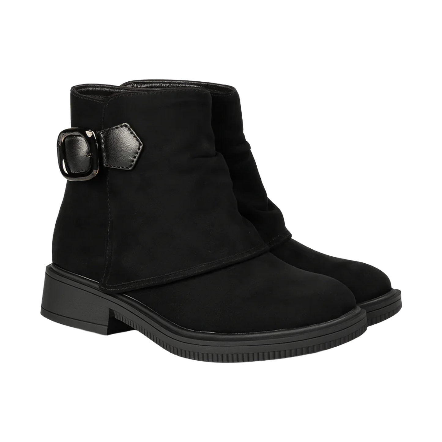 Sleek Black Boot