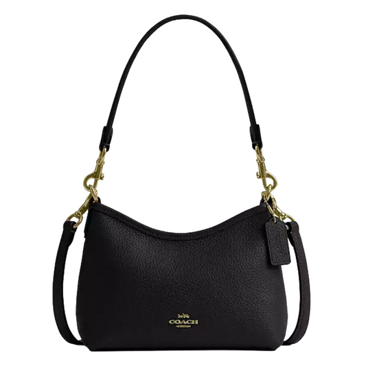 Coach Laurel Shoulder Bag full black
