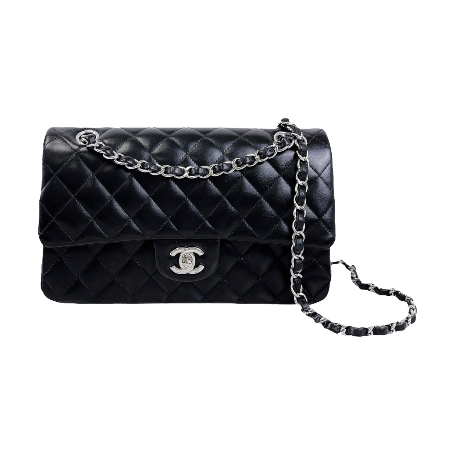 Chanel Lambskin Quilted Medium Double Flap bag