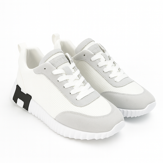 Hermes Bouncing Sneakers White