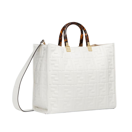 Sunshine Fendi Bag | White