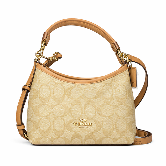 Coach Laurel Shoulder Bag beige