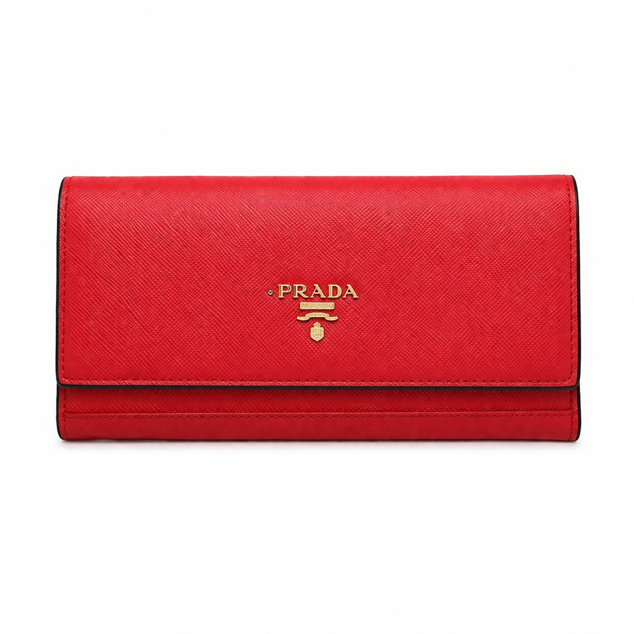 Prada Large Saffiano Leather Wallet