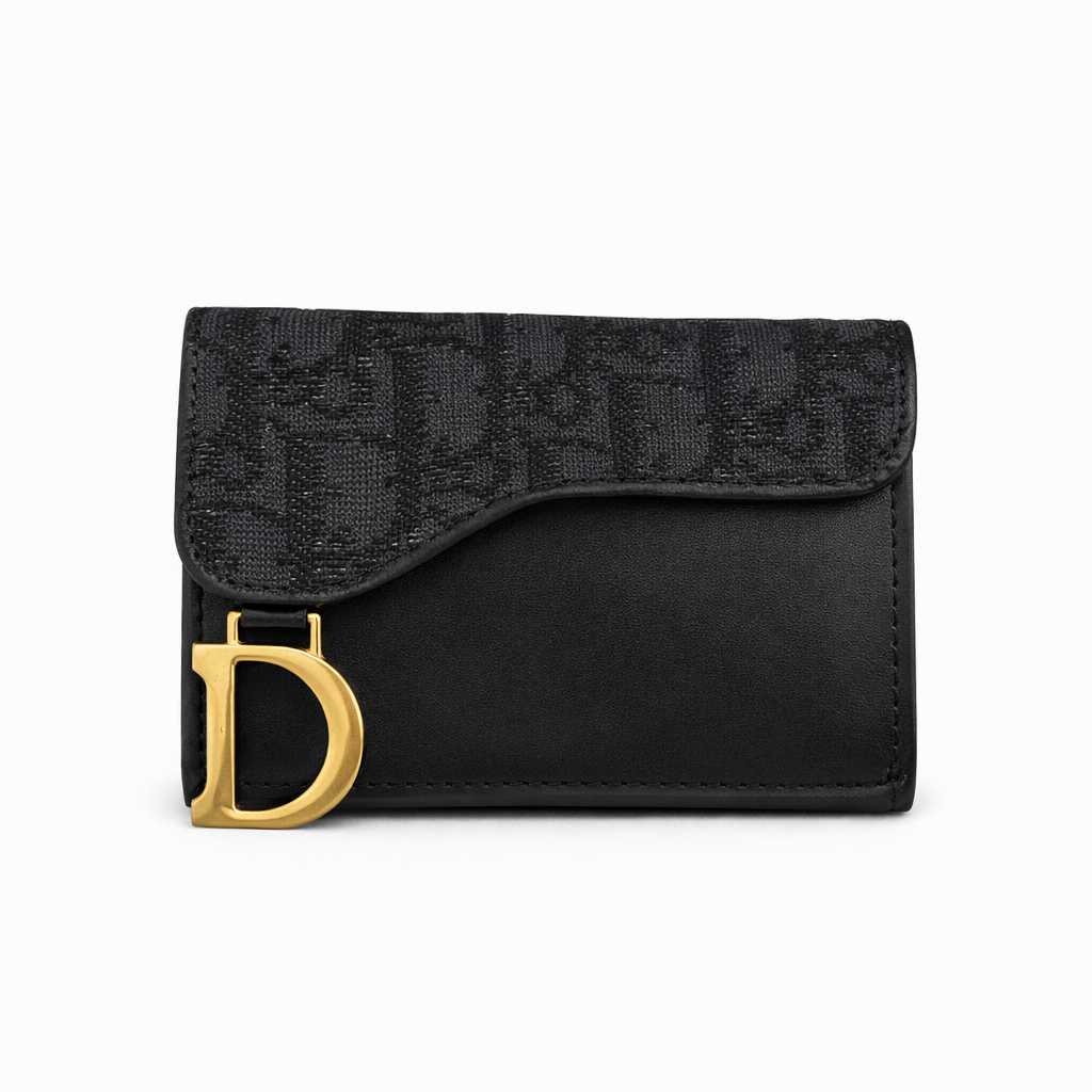 Christian Dior Saddle Bloom Card Holder