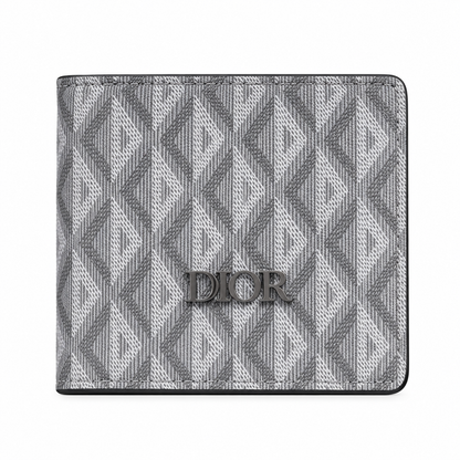 Christian Dior CD Diamond Bifold Wallet