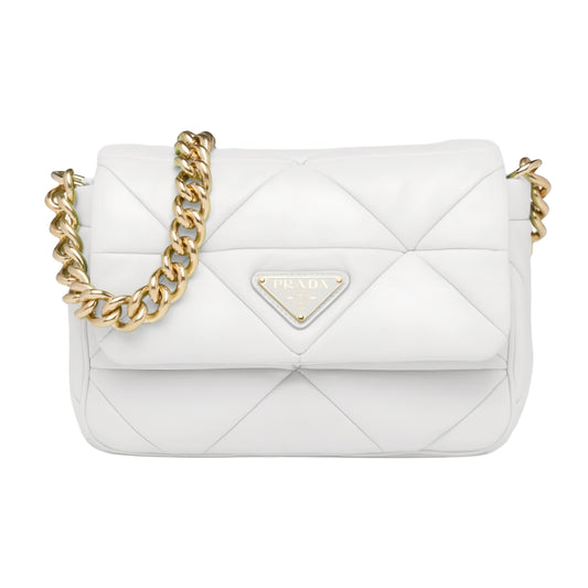 Prada Nappa Leather | White