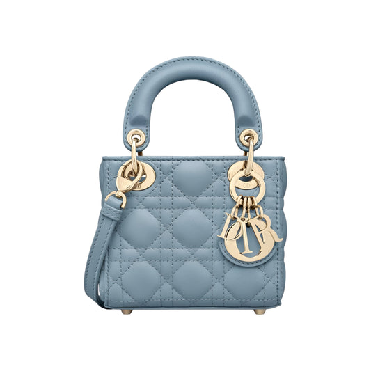Lady Dior Micro Bag | Light Bleu