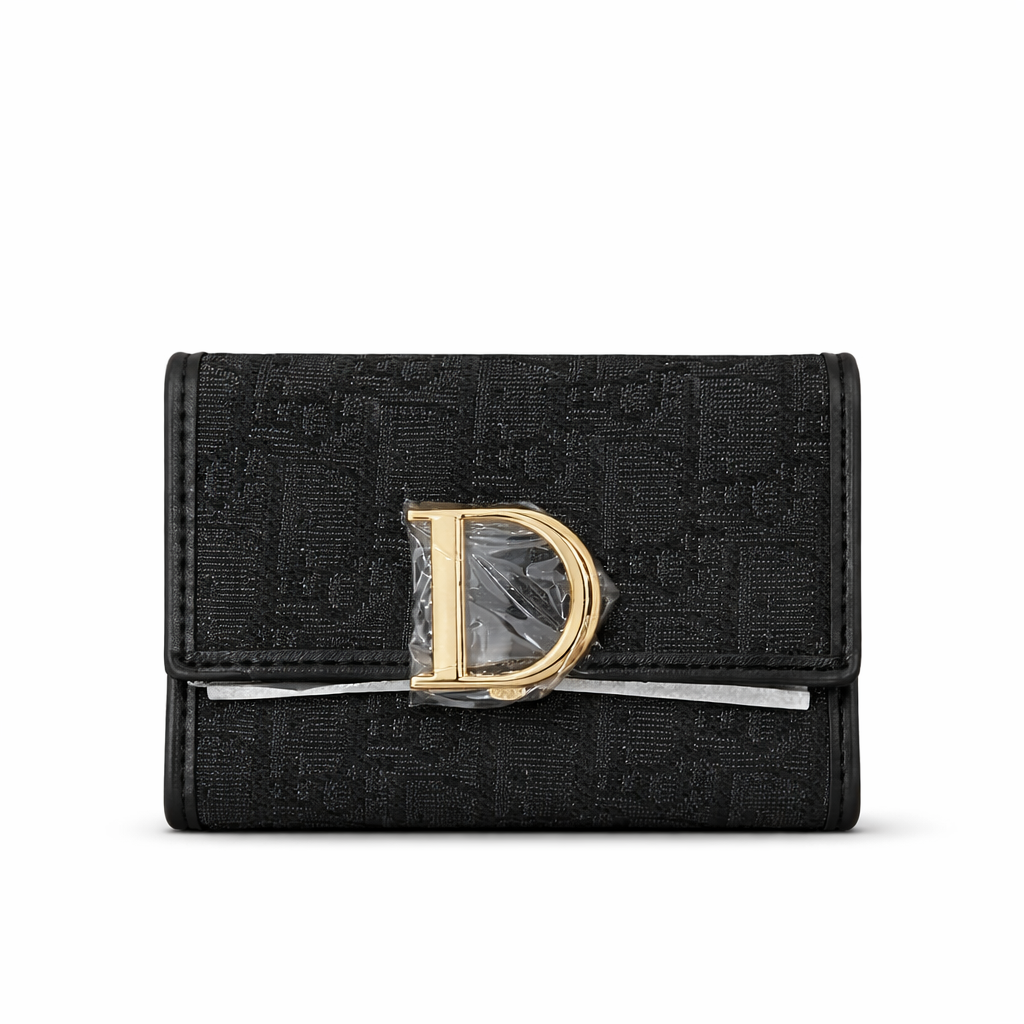Christian Dior 30 Montaigne Oblique Jacquard wallet.