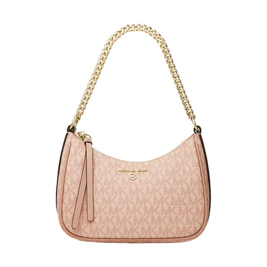 Michael Kors Jet Set Charm Small Logo Pochette | Beige