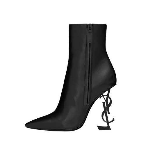 OPYUM BOOTIES IN LEATHER