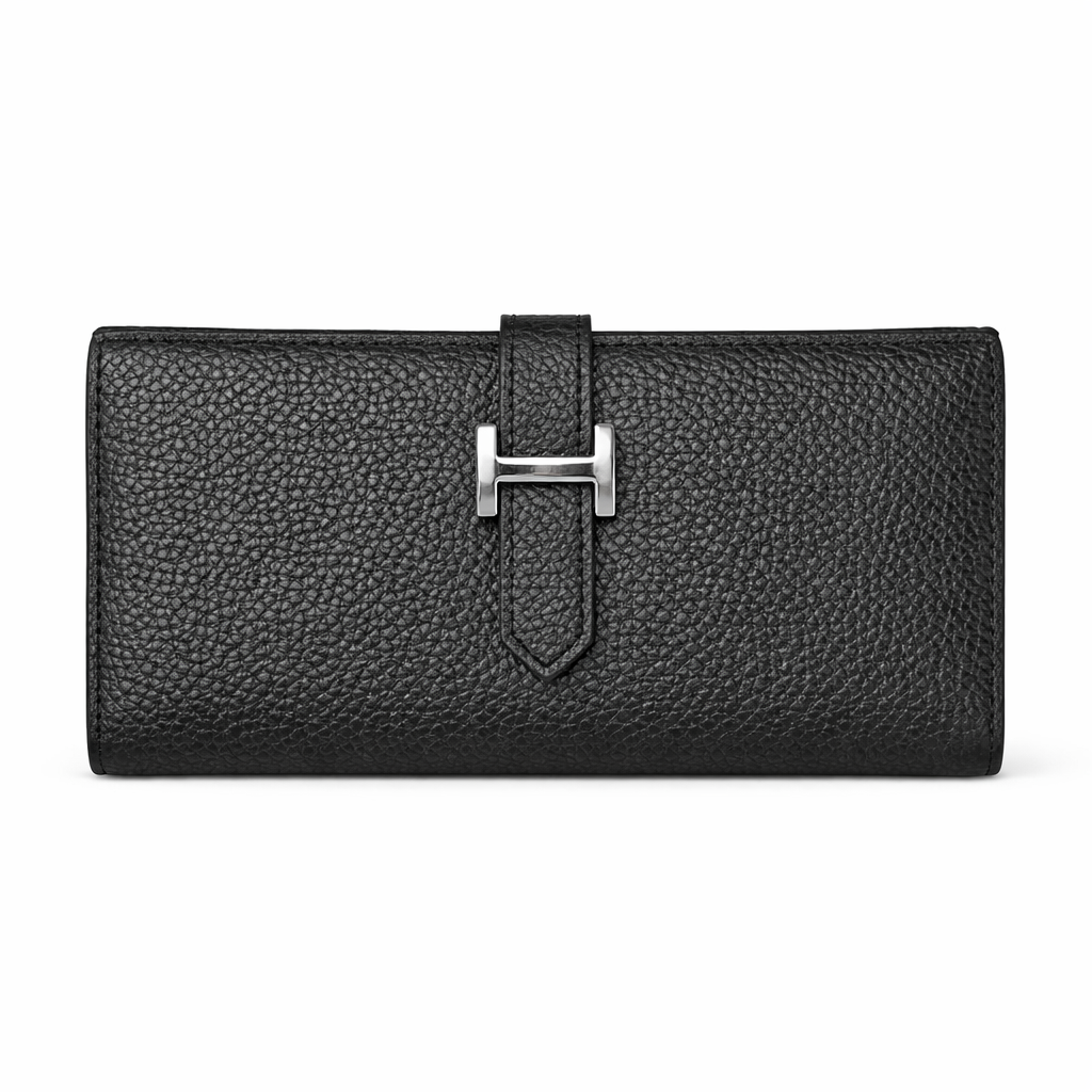 Hermès Bearn long wallet Black