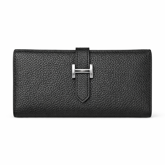 Hermès Bearn long wallet Black