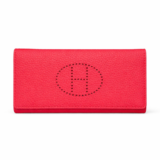 Hermès Mises et Relances Playing Cards Holder Red